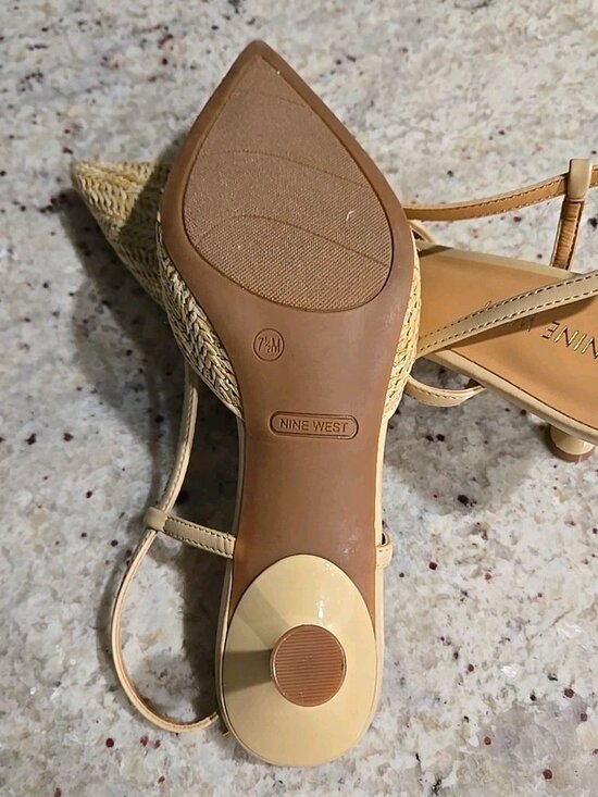 Nine West RowenP2 Kitten Heels. New Without Box - Picture 6 of 6